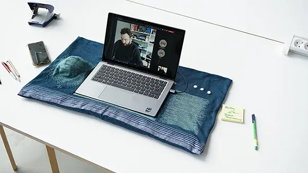 E:Space New Work notification LEDs and textile electronics